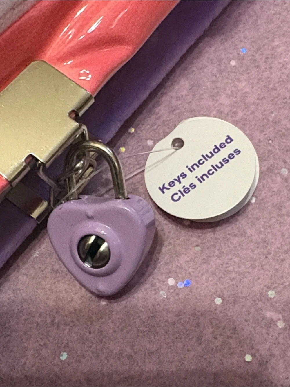 Claire’s Axolotl Diary With Heart Lock 💜